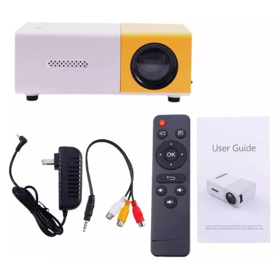 Mini Proyector Portátil HD – Convierte tu habitación en un cine
